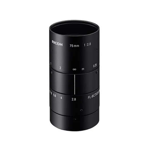 RICOH Lens FL-BC1220-9M High-Resolution 9MP C-Mount 1'' 12mm Fixed Focal Length Industrial Optics FA Lens