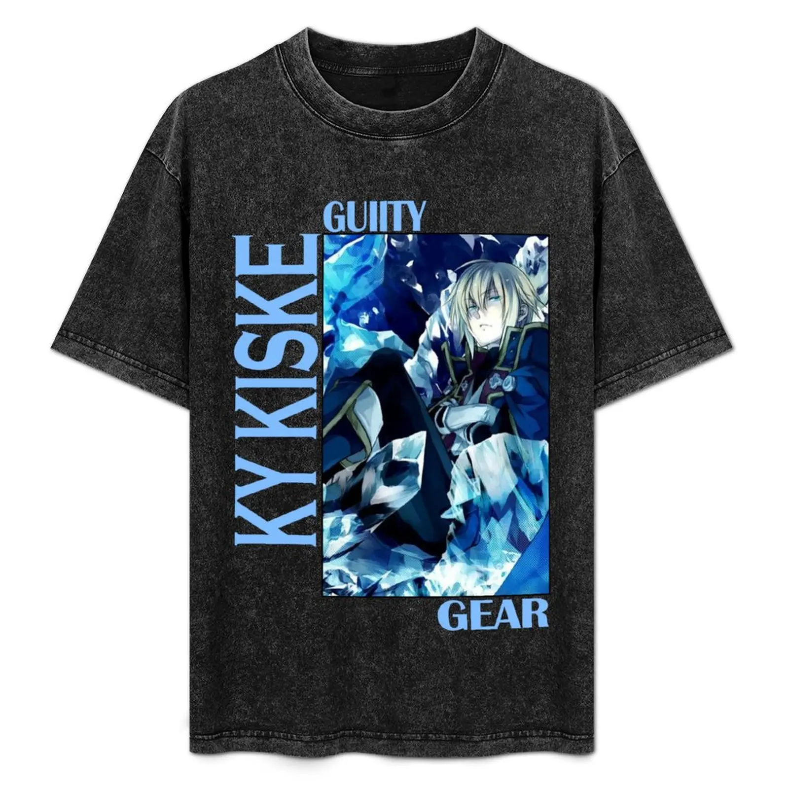 

Guilty Gear Ky Kiske T-Shirt Running Gym Short Sleeve Sports Tee
