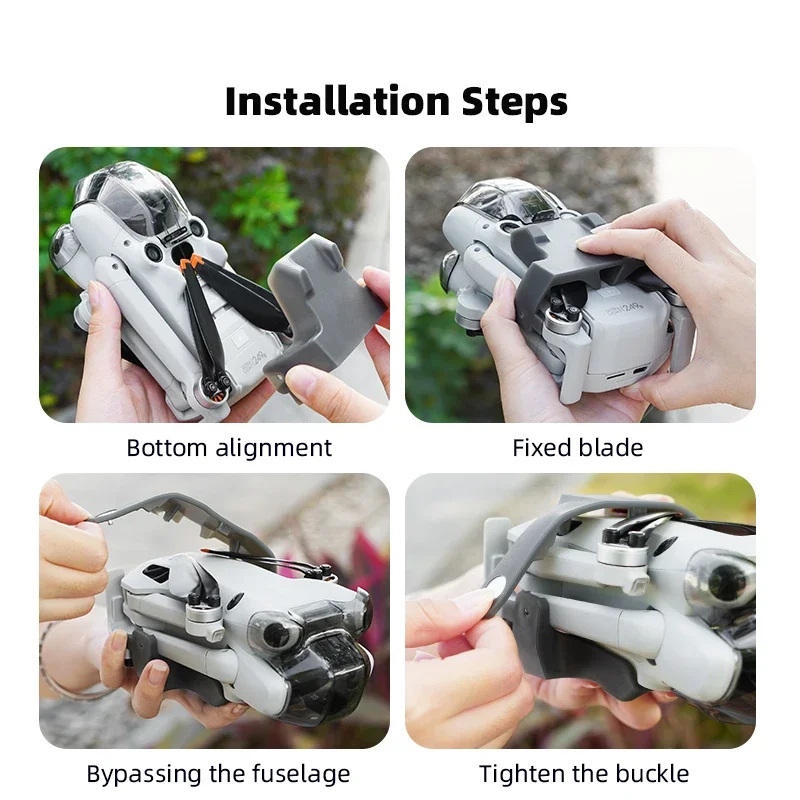 Propeller halters tabilisa toren für dji mini 4 pro wings feste Requisiten Schutz klingen Fixier gurt Drohnen-Aufbewahrung zubehör
