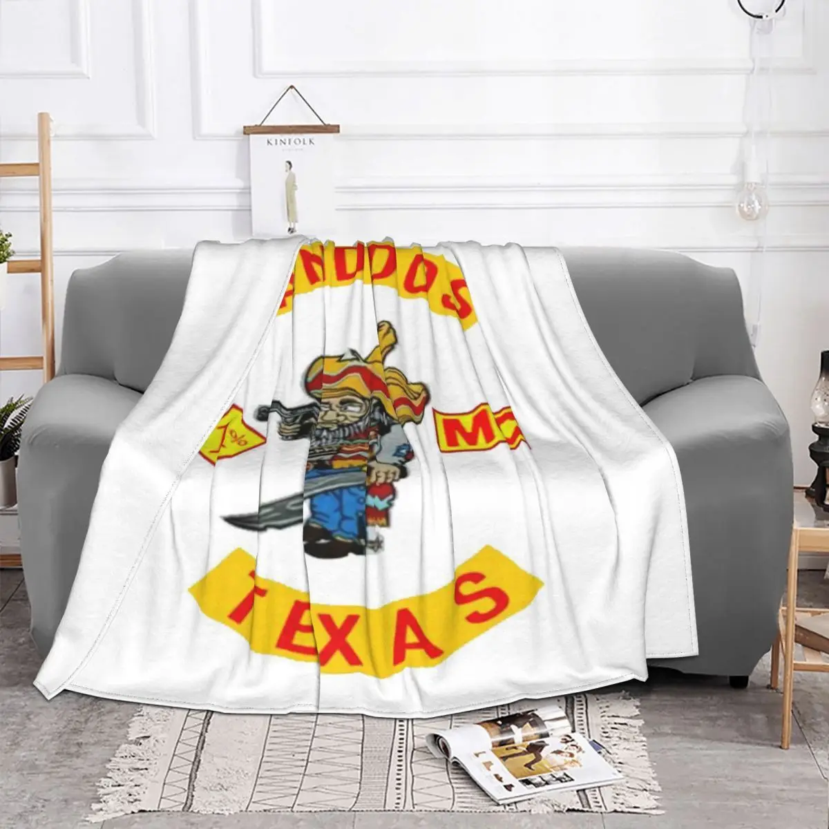 Bandidos Worldwide Motorcycle Club 133 Anime Couple Blankets Blankets & Throws Throw Blanket