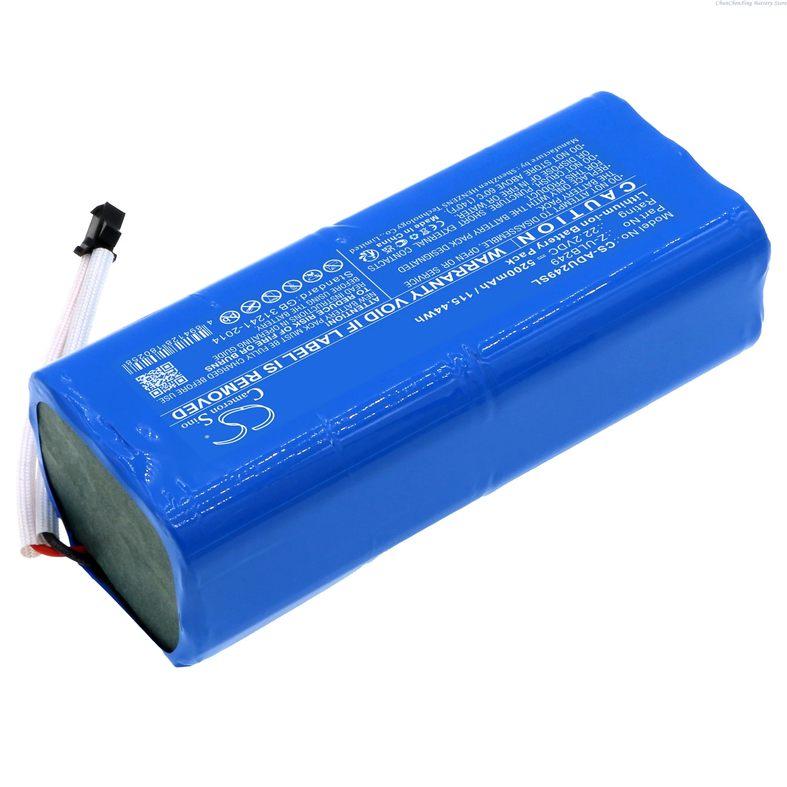 Cameron Sino 22.2V 5200mAh Lighting & Studio Battery Z-ULB249 for American DJ ULTRA GO PAR7X +TOOL