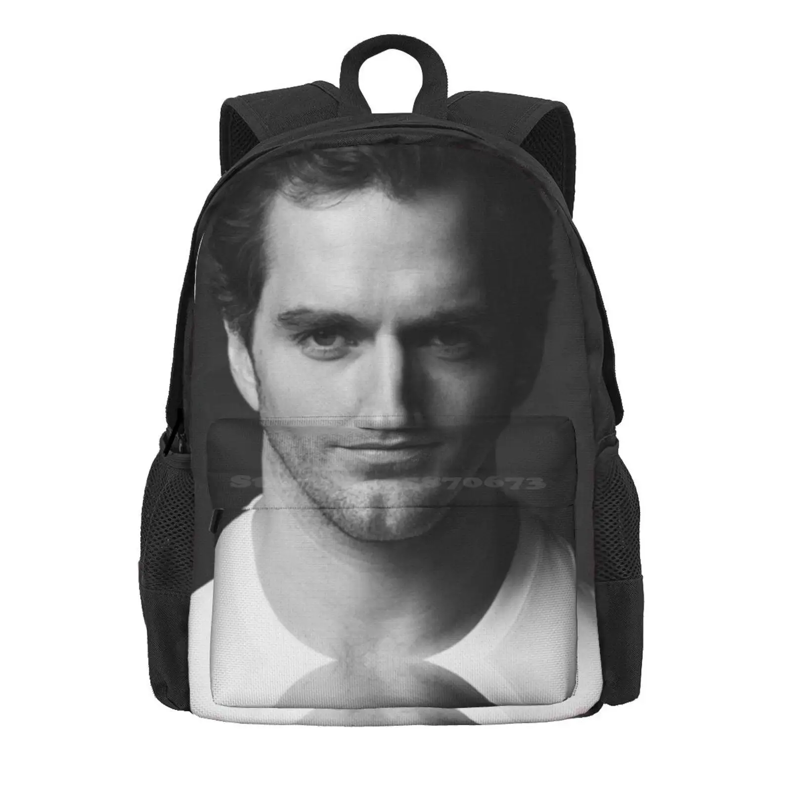 Henry Cavill Hot Sale Schoolbag Backpack Fashion Bags Henry Cavill Superheroe Model Hot Man