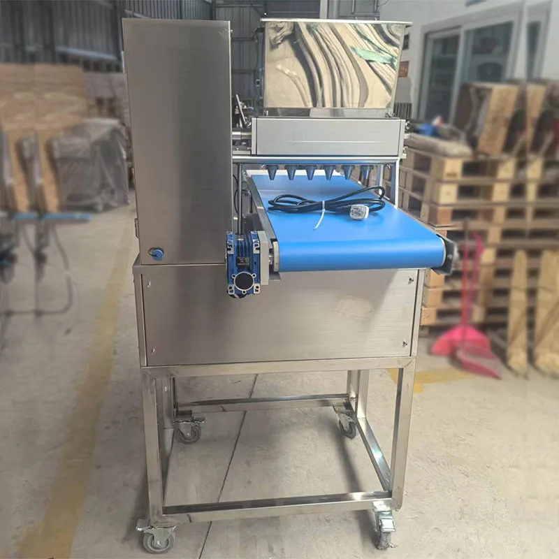 آلة البسكويت الصغيرة نفخة ماكرون الجبن كرانش آلة كوكي آلة تشكيل البسكويت الأوتوماتيكية #2