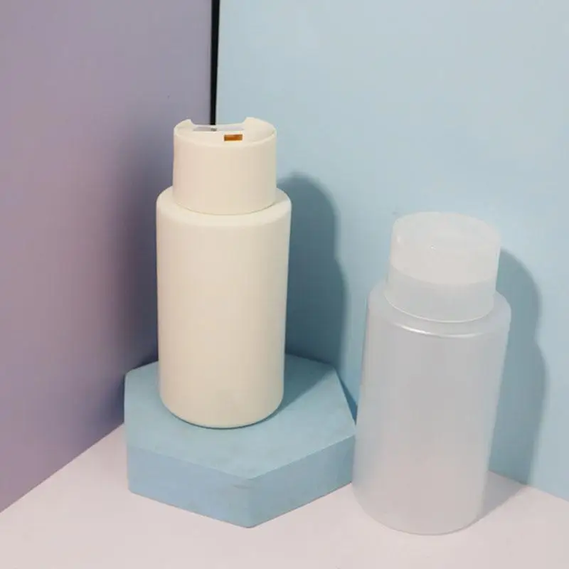 【WAD】300 مللي زجاجة محلول فارغة PET زجاحة ضغط الحاويات للشامبو بلسم غسول زجاجة توزيع زجاجة السفر المحمولة