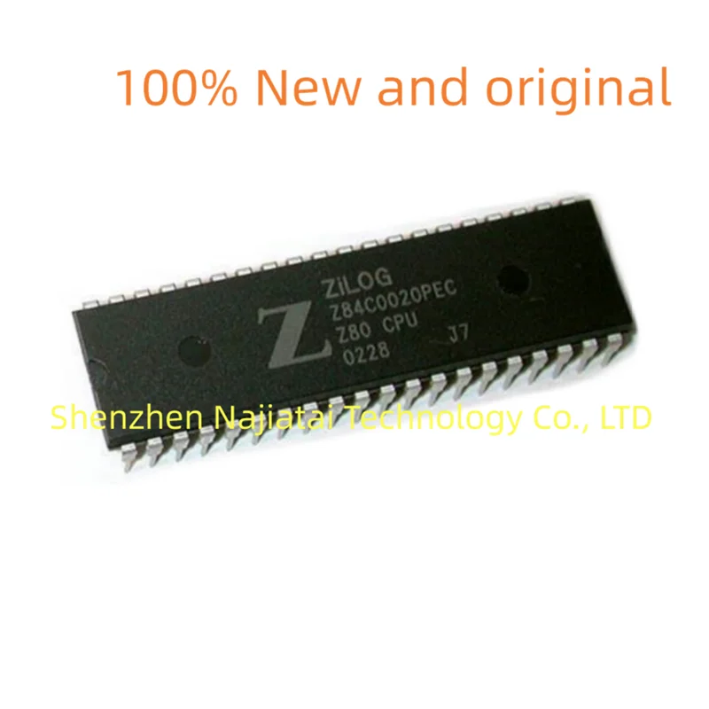 رقاقة IC z84c20pec الأصلية ، DIP40 ، جديد ، 1 قطعة