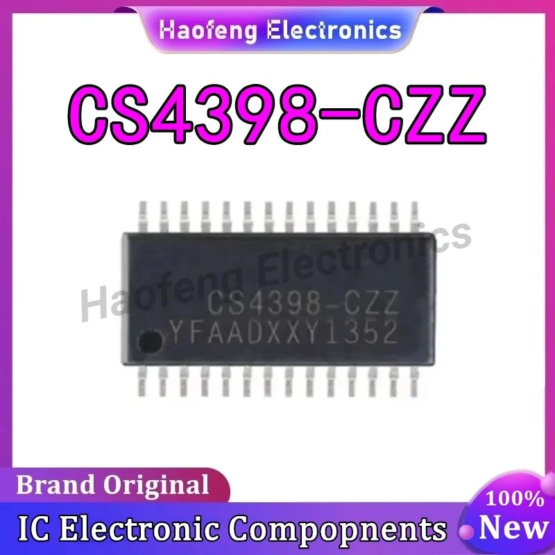 CS4398-CZZ CS4398-CZ CS4398-C CS4398 CS439 CS43 CS4 IC DAC/AUDIO 24BIT 216K 28TSSOP  in stock