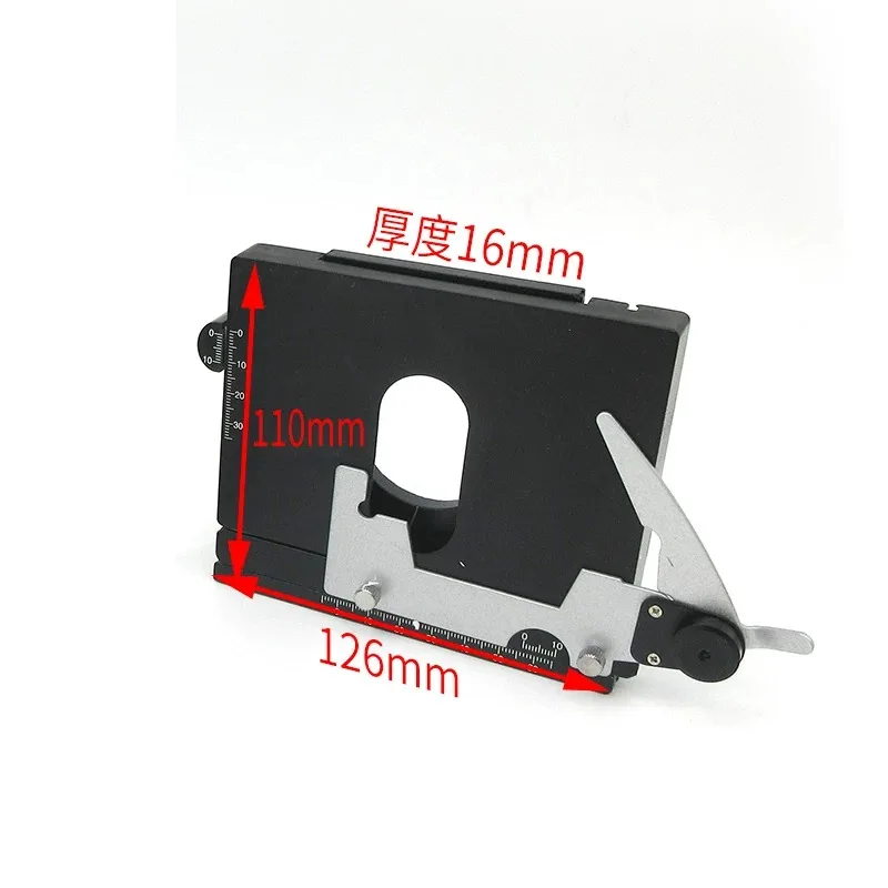 Adjustable Micro‑Movement Movable Stage, Universal Industrial Workbench Platform for Biological Microscope Accessory