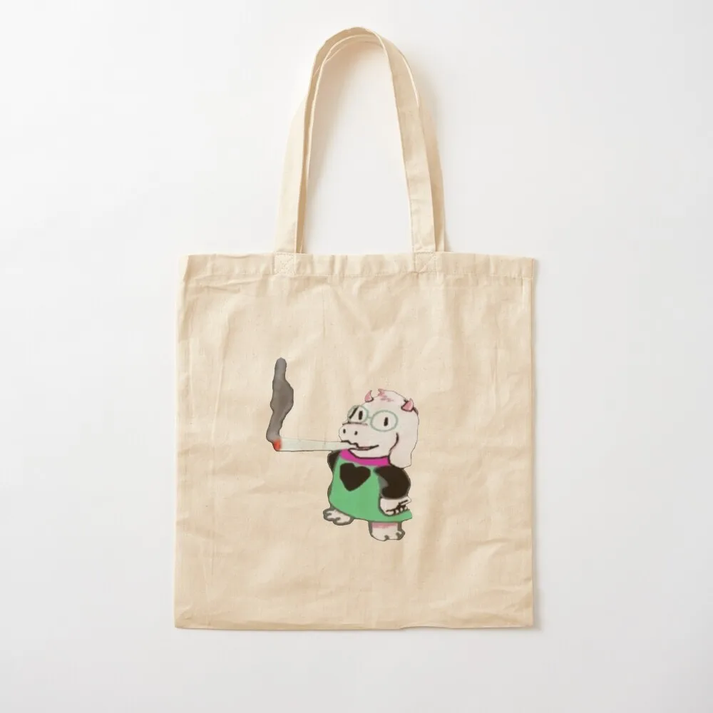 رالسي تدخين ديلتاروني مضحك ميمي بوف زوومر حمل حقيبة تسوق نسائية حقيبة تسوق قماشية التسوق