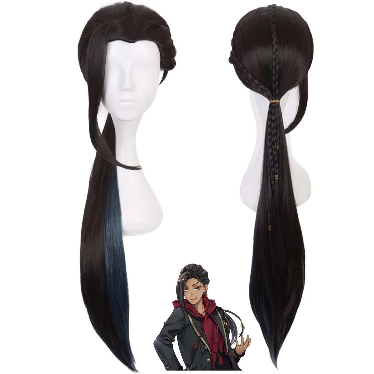 Game Twisted-Wonderland Scarabia Jamil Viper Cosplay Costume - Image 5