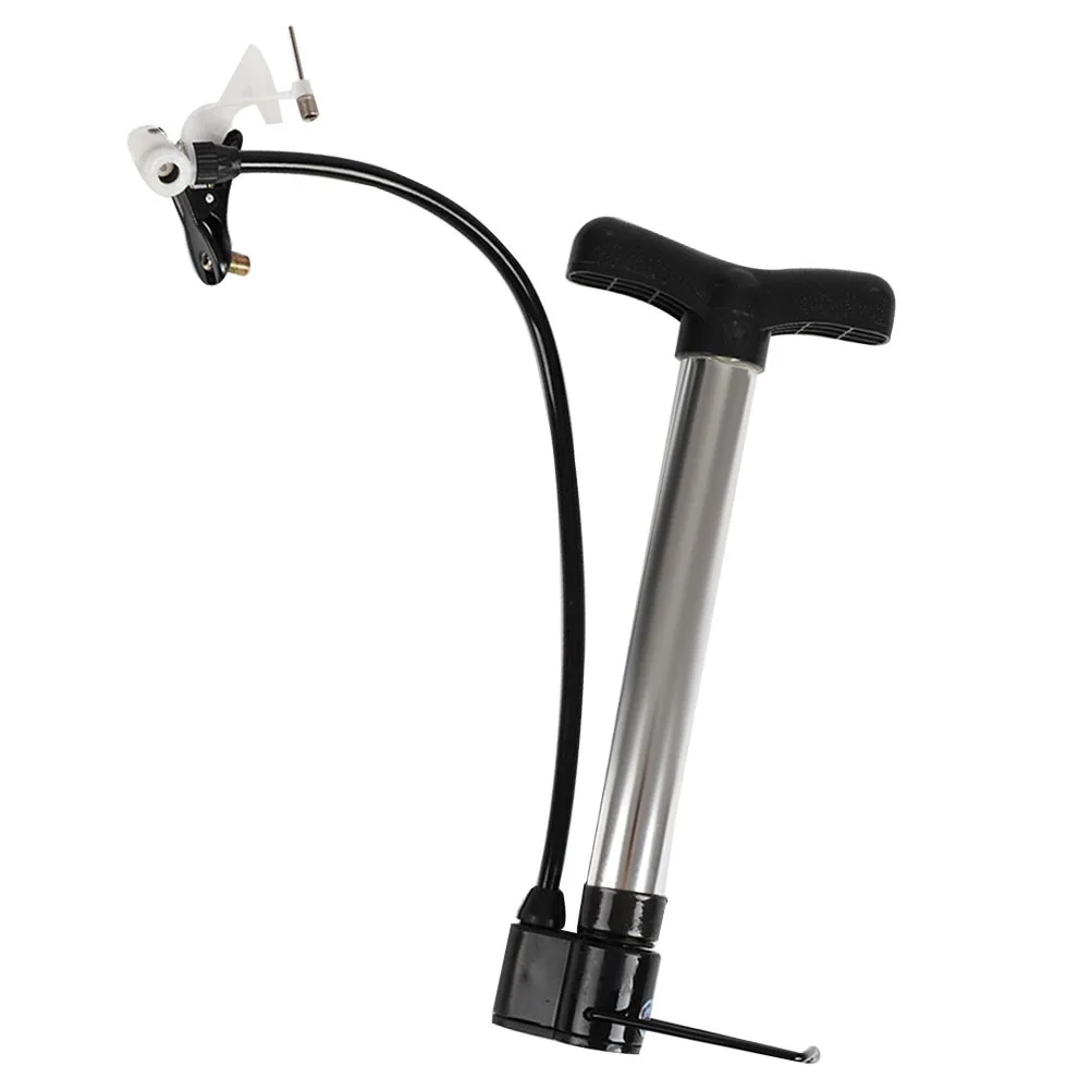 

1pc 30Cm Portable Multi-Function Steel Air Pump Lightweight Handheld Inflator For Basketball Football Tire High Pressure