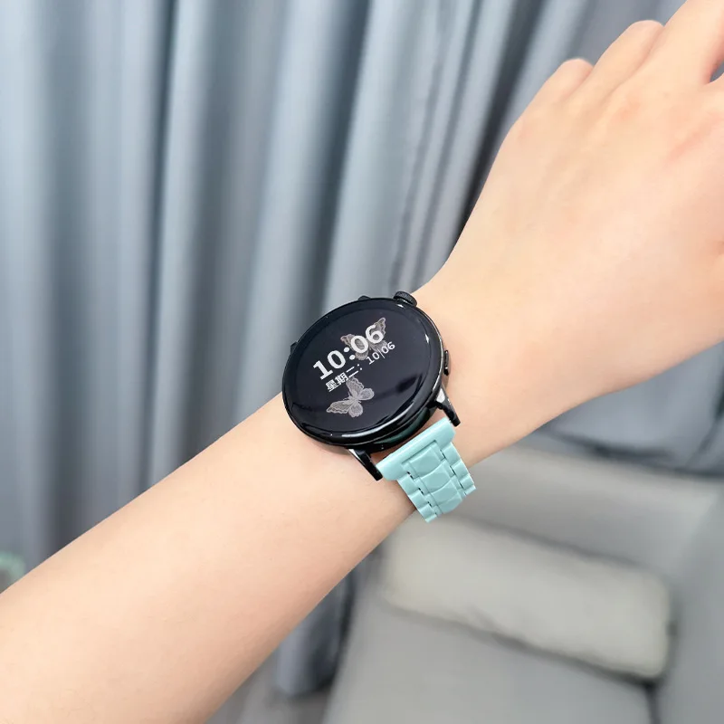 สายนาฬิกาแฟชั่นสำหรับ Xiaomi, S4/S3/S2/S1สายนาฬิกากีฬาสำหรับ HUAWEI WATCH GT4 GT3 GT2 Pro 22mm 20mm