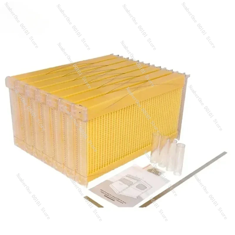 Automatic Self-Flowing Honey 7 Bee Hive Frames Set Apiculture Equipment Auto Flows Honey Beehive