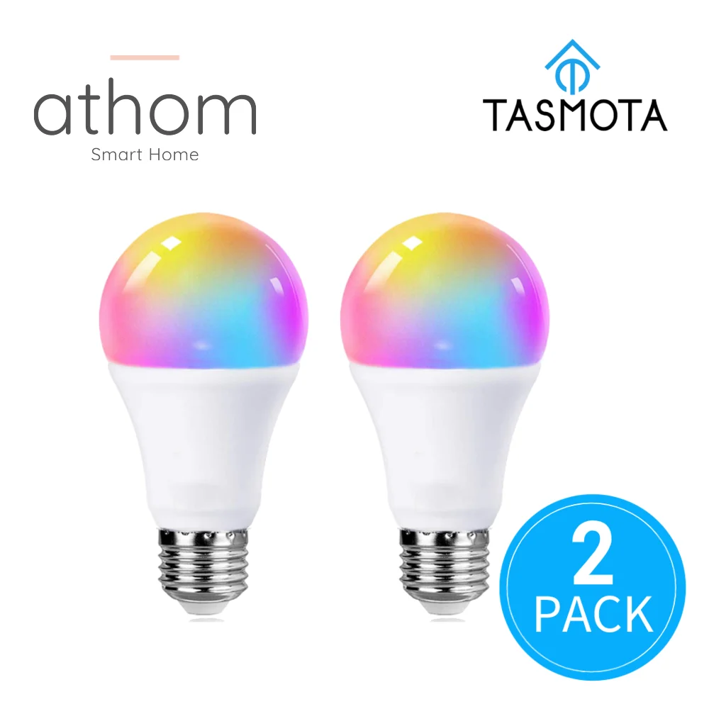 TASMOTA Smart Bulb 7W RGBCCT  Works With Home Assistant