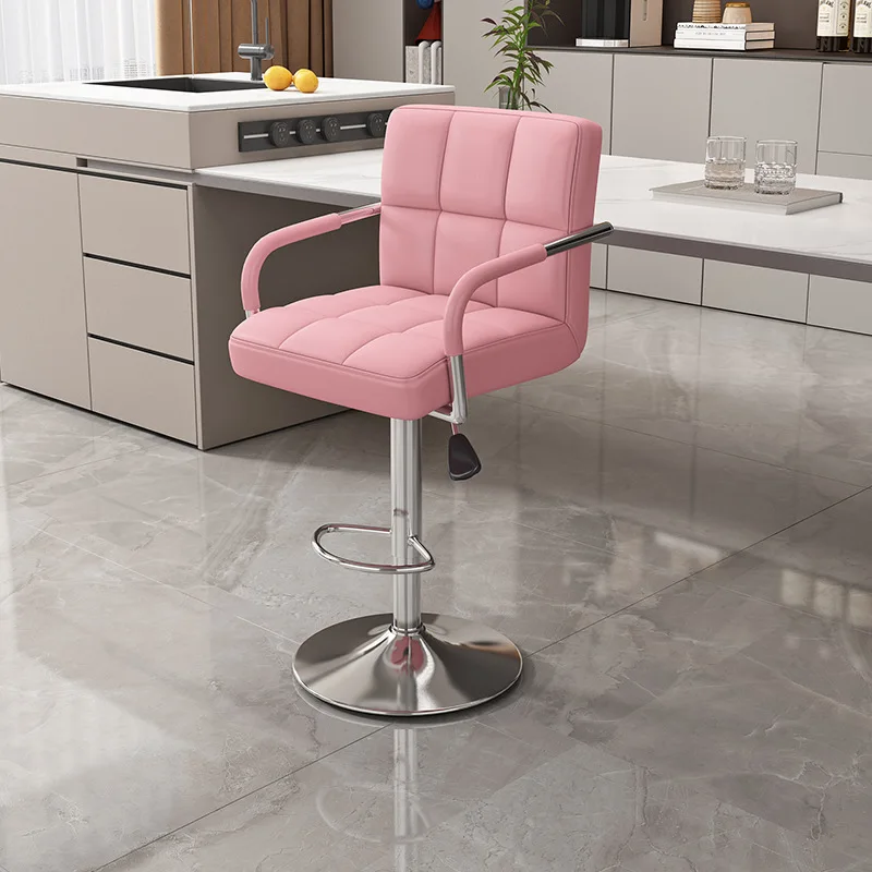 Bar Stuhl Home Lift Moderne Einfache Rückenlehne Hocker Rezeption Hohe Hocker Hohe Fuß Hocker