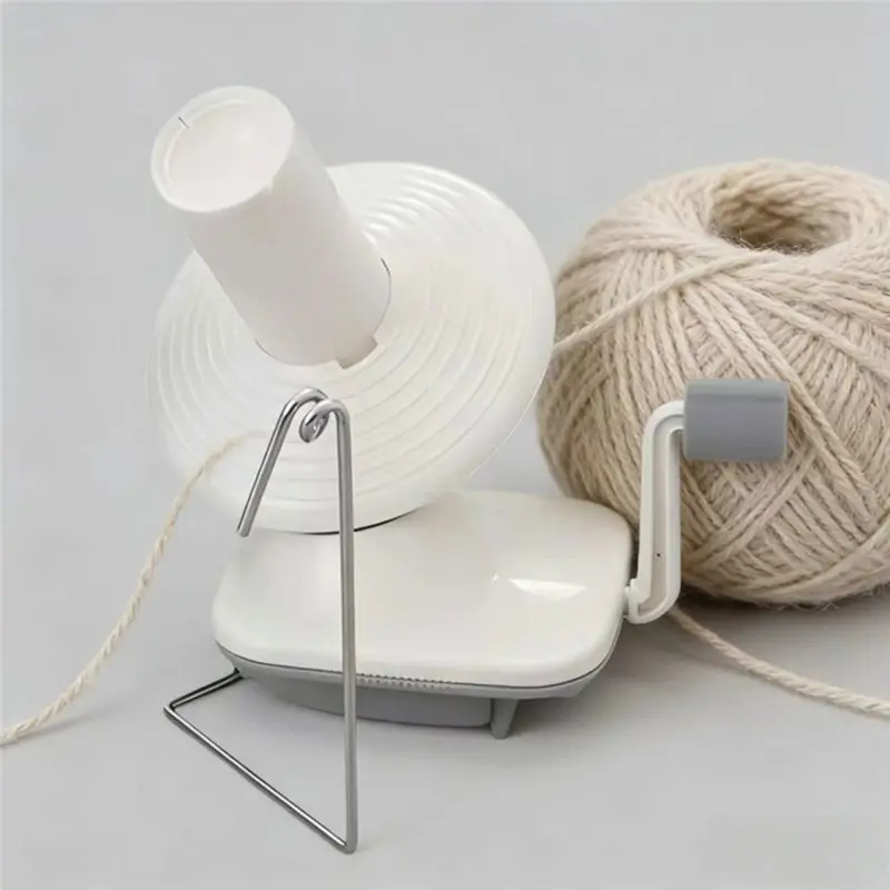 Tabletop Clamp Hand Operated Yarn Ball Winder-Easy Assembly Premium Quality For Knitting& Crochetting Enthusiasts