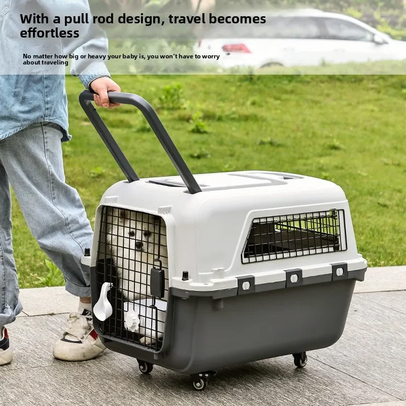 

Pet Airline Travel Carrier Dog Carrier Cat Travel Box Cat Cage Pet Accessories Cat Travel Suitcase Pet Carrier Outdoor Pet Box