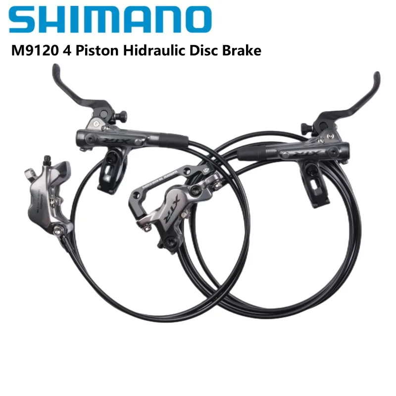 SHIMANO XTR M9100 BR M9120 4 Piston MTB XTR Hidraulic Disc Brake Left Right 2 Piston M9100 Brake Left Front Right Rear Normal