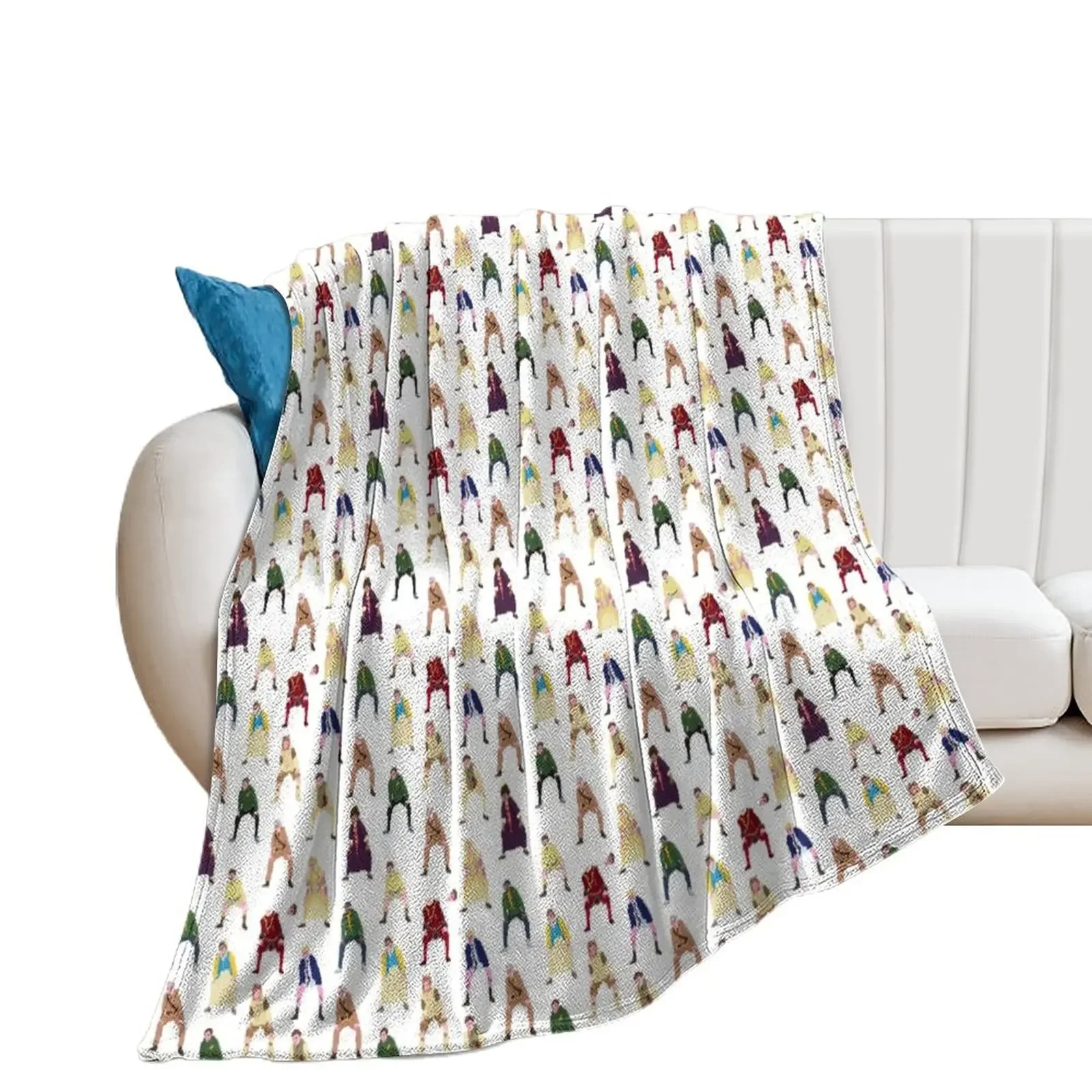 

All the ghosts and alison and mike juckling Throw Blanket Luxury Throw Sofa Quilt Blankets