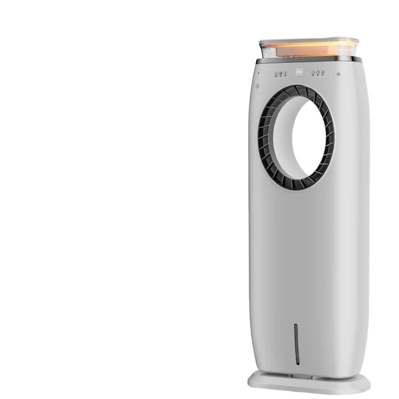 

Bladeless fan Mobile air conditioner fan Small refrigeration electric fan Water cooling plus ice Large wind silent humidificatio