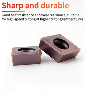 VOKET CNC boring insert CCMT060204/09T308 LF6018 stainless steel inner hole diamond insert