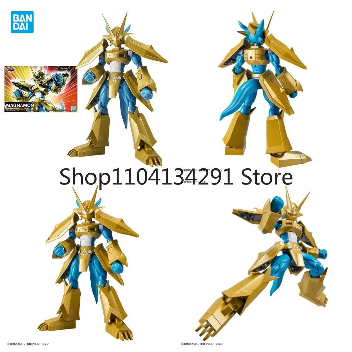 

Original Authentic Bandai Figure Rise FRS Digimon Digimon Tamagotchi Gold Armor Dragon Anime Edition Birthday Gift Toy