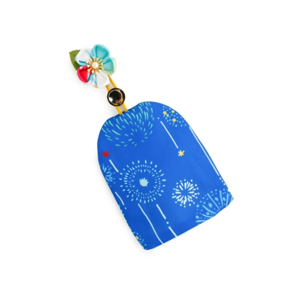 

Japanese Style Pull Out Key Case Pull Rope Mechanism Keyring Storage Fabric Key Holder Arch Portable Kitty Keychain Bag