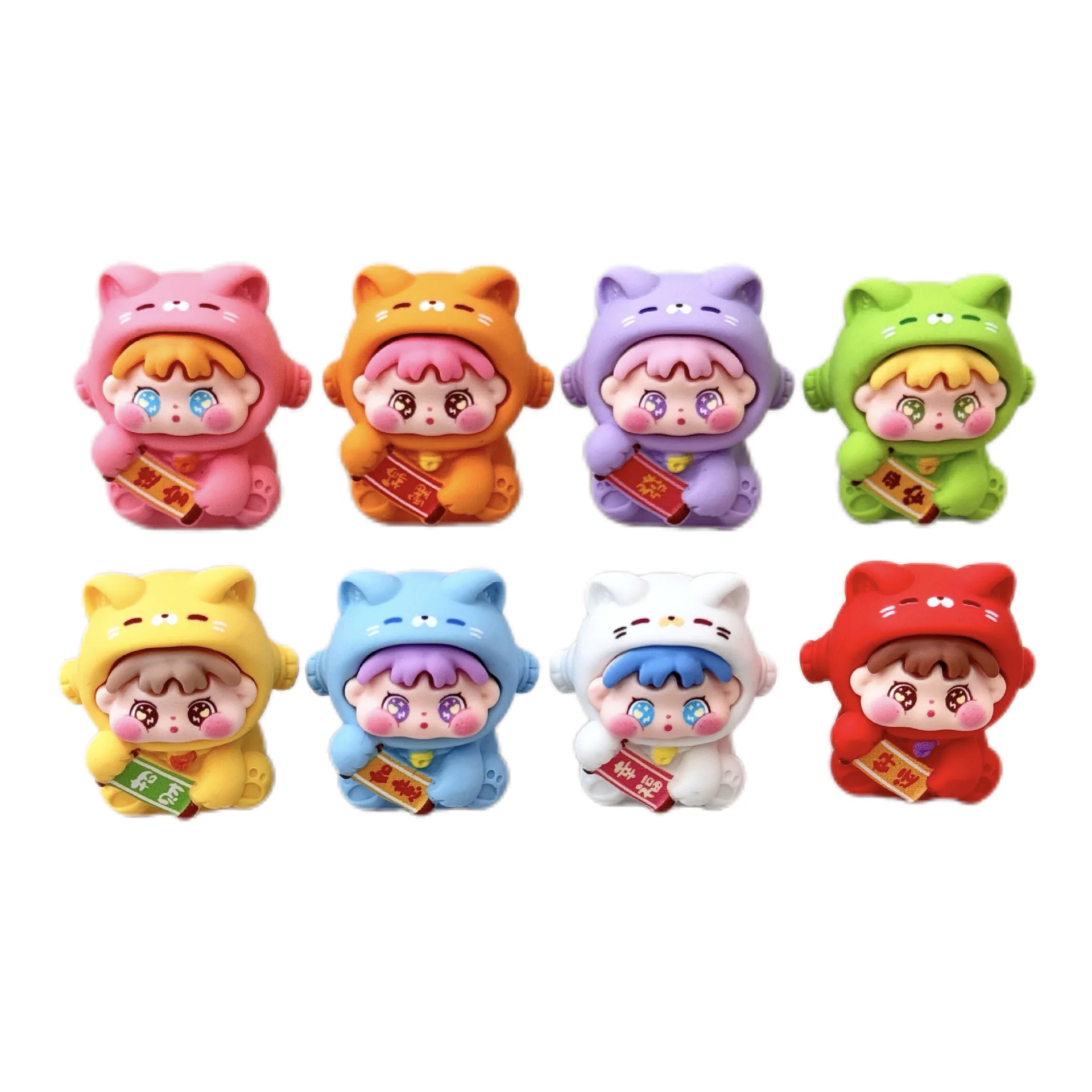 زينة ريسين ثلاثية الأبعاد الكرتونية على سطح المكتب لعبة هدية عيد ميلاد الأطفال