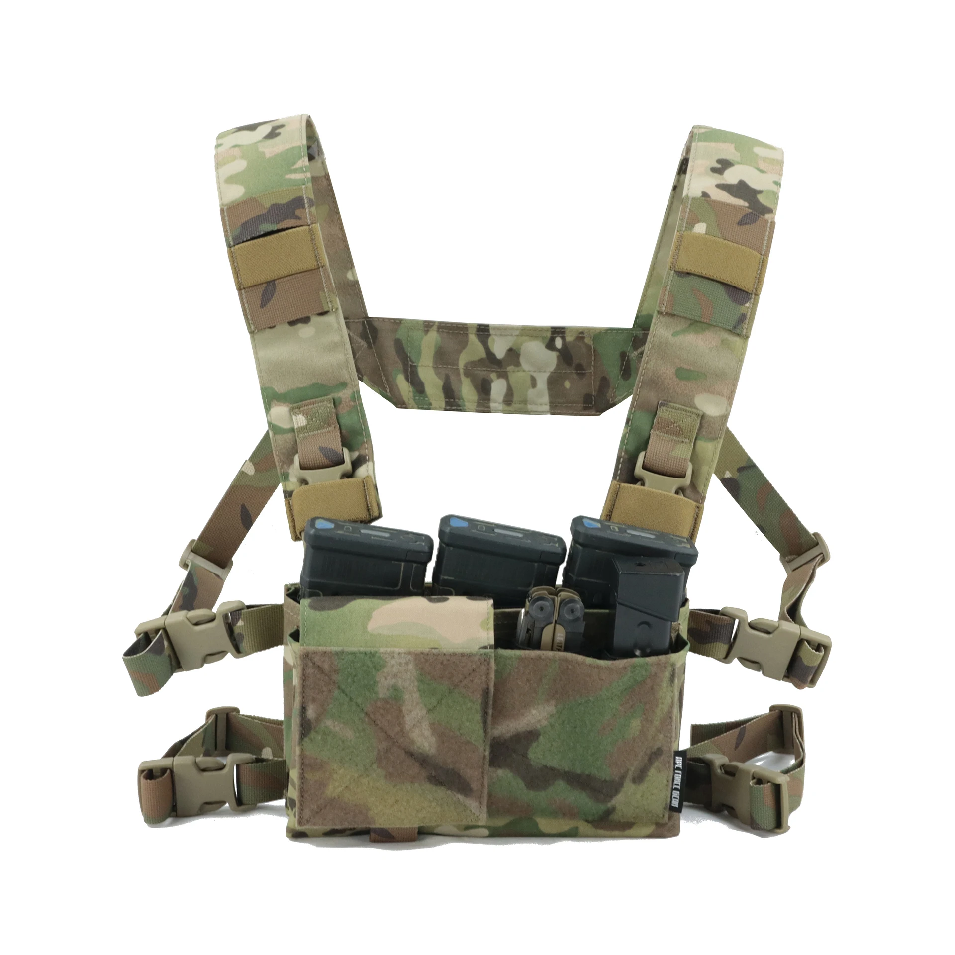 AFG-CR002 ApeForceGear Micro Fight MK3 Chest Rig Tactical Camo Multicam