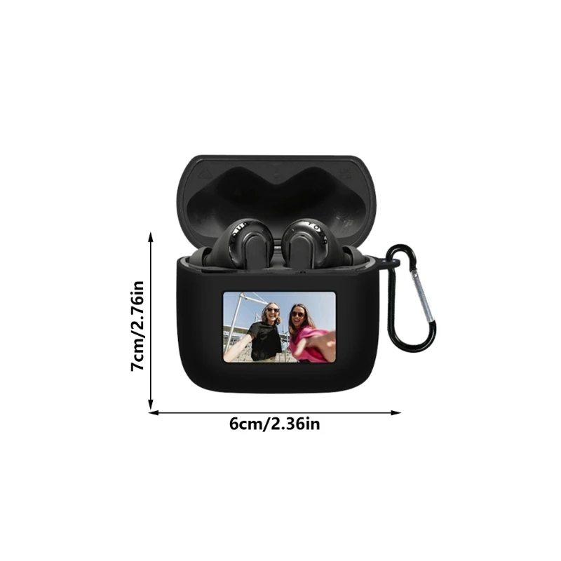 Pro3용 후크가 있는 실리콘 이어폰 보호 케이스 커버 슬리브