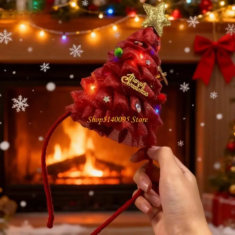 DXAE Phát Sáng Trong Bóng Tối Ngày Lễ Mũ Trụ Lưới Thoáng Khí Tóc Vòng Kẹp Tóc Thời Trang Dành Cho Da Nhạy Cảm Hoạt Động Ngoài