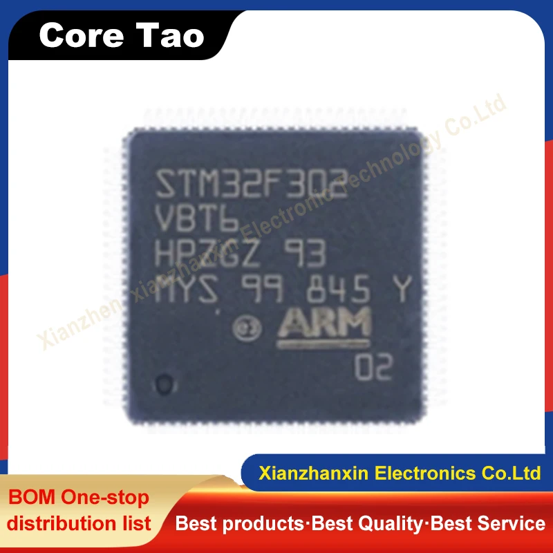 

1PCS/LOT STM32F302VBT6 STM32F302 LQFP100 302VBT6 Micro controller