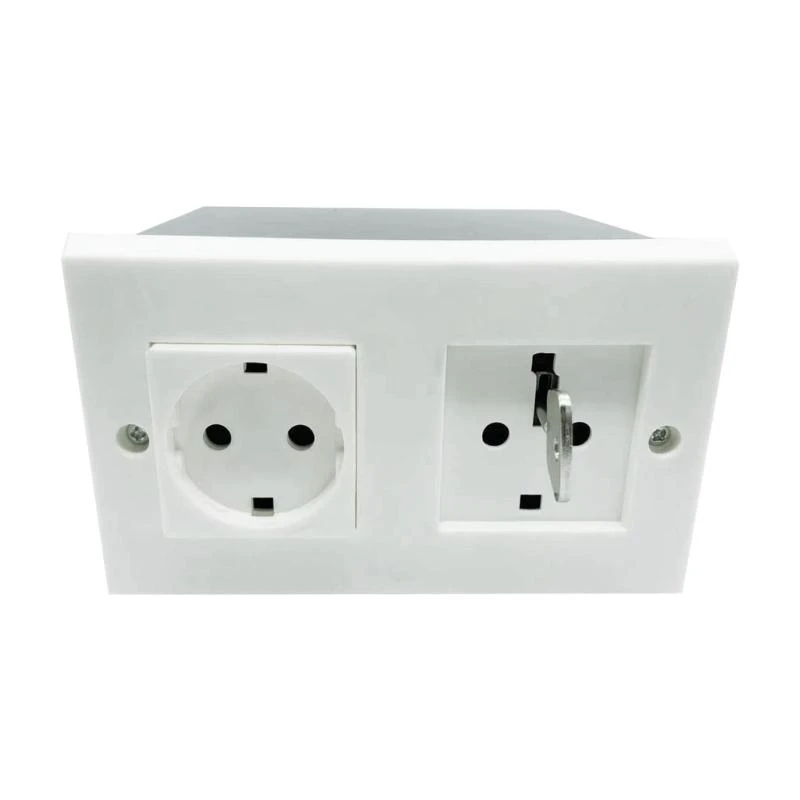 XX9B Secret Wall Socket Safely Hide and Organize High Security Safe Box Outdoor Key Storage Holder Jewelry