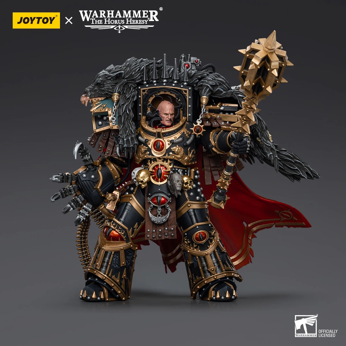 JOYTOY Warhammer 40K Sons of Horus Aximand Justaerin Terminator Abaddon MKIII MK VI Dark Emissary Consul Vheren Ashurhaddon 1/18