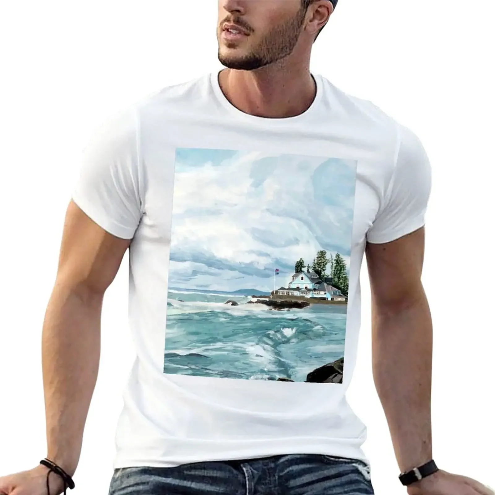 

New Kennebunk, Maine T-Shirt summer tops anime mens graphic t-shirts pack