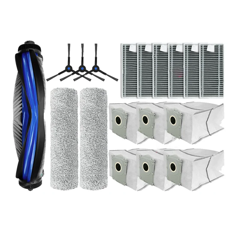 PORK-For Ecovacs Deebot X8 Pro Omni/X8 Omni メインサイドブラシ 高品質素材製