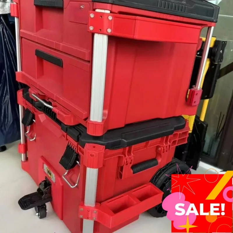 Level Bracket Storege Suitable for Milwaukee Packout Toolbox Side Storege Bracket Tools Part Multifunctional Tool Box Extension