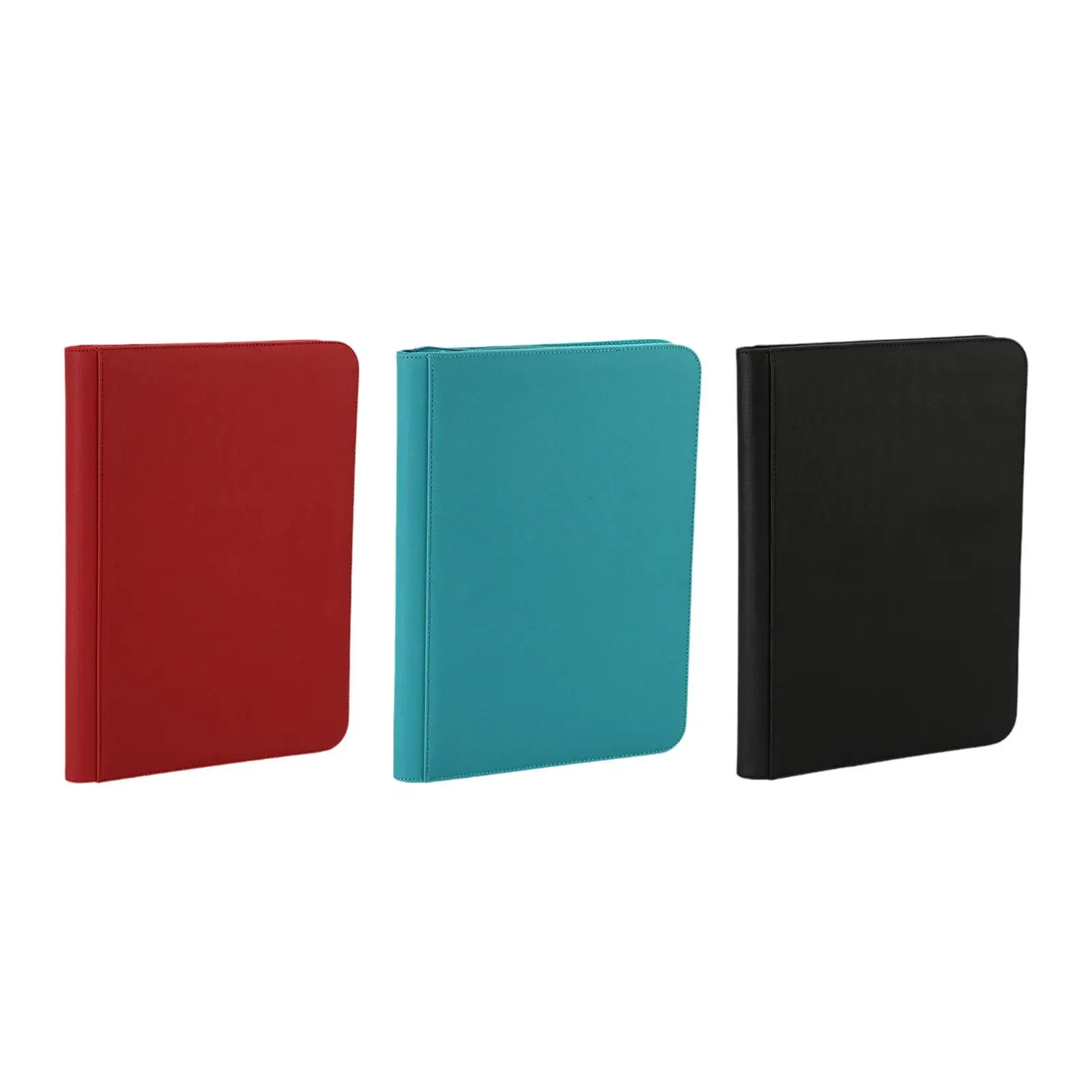 Card Collection PU Leather Card Book Easy Carrying Photocard Sleeves Sturdy Double-sided Pages Card Album