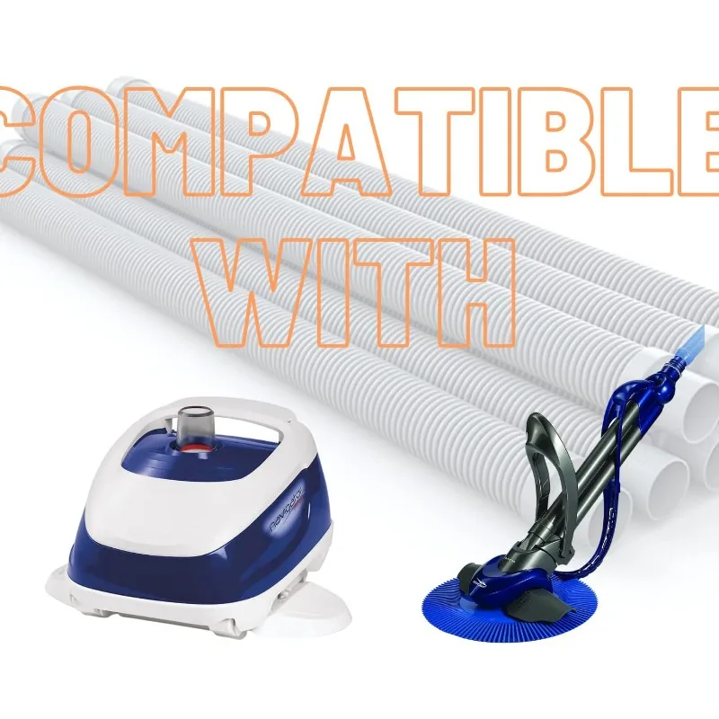 Swimables Universal Swimming Pool Cleaner Hose 48" Designed for the Hayward Navigator, Pool Vac XL, Aquabug, Wanda the Whale