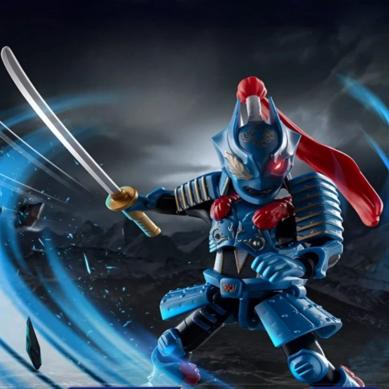 BLOKEES Blocos de Construção Ultraman Sparkling Edition Vol.12 Ultraman Blazar Ultraman Gaia Montado Modelo Móvel Pingente Brinquedo