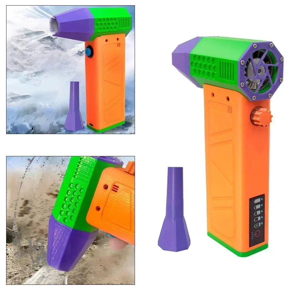 

Ручной вентилятор для выдувания пыли, перезаряжаемый вентилятор 160*100*30 мм, аккумулятор 4000 мАч, 62 м, для удаления пыли с воздушным потоком для использования в помещении и на открытом воздухе