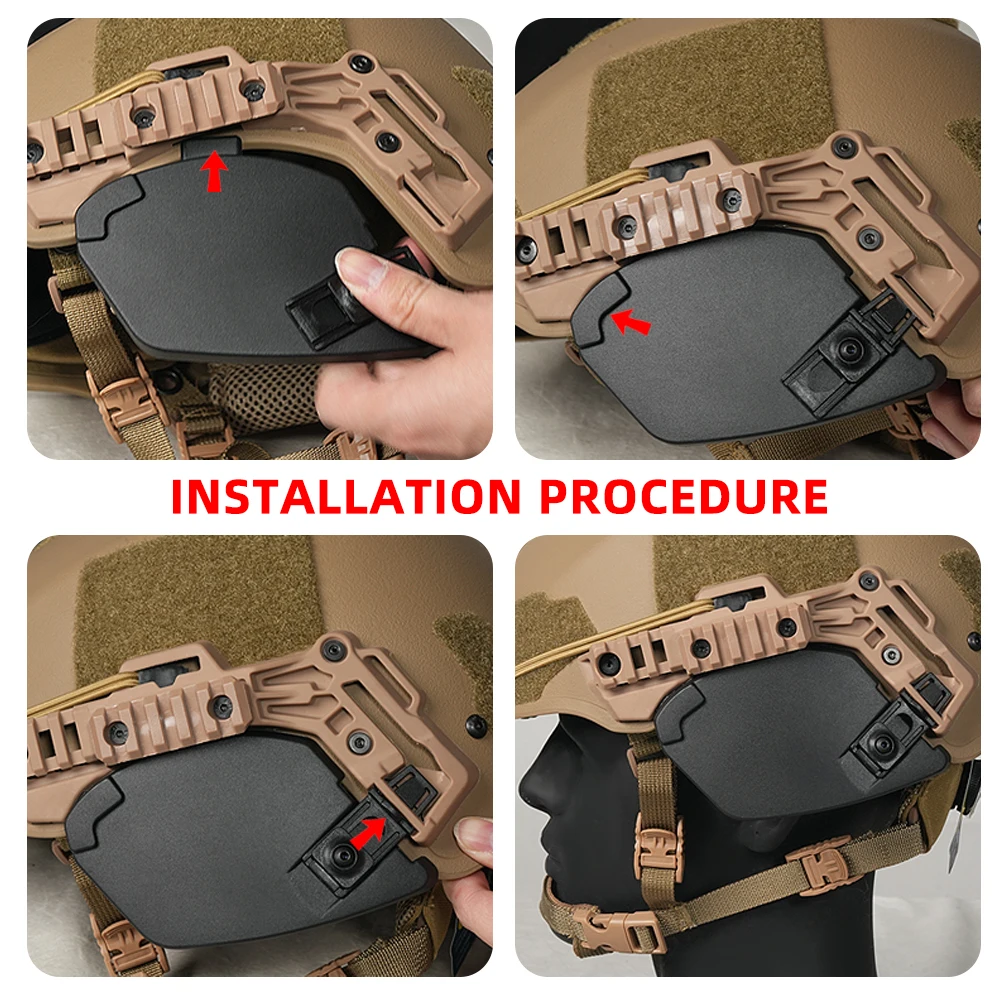Рисунок 3 - BOOIU тактический страйкбол Wendy Ex шлем 3