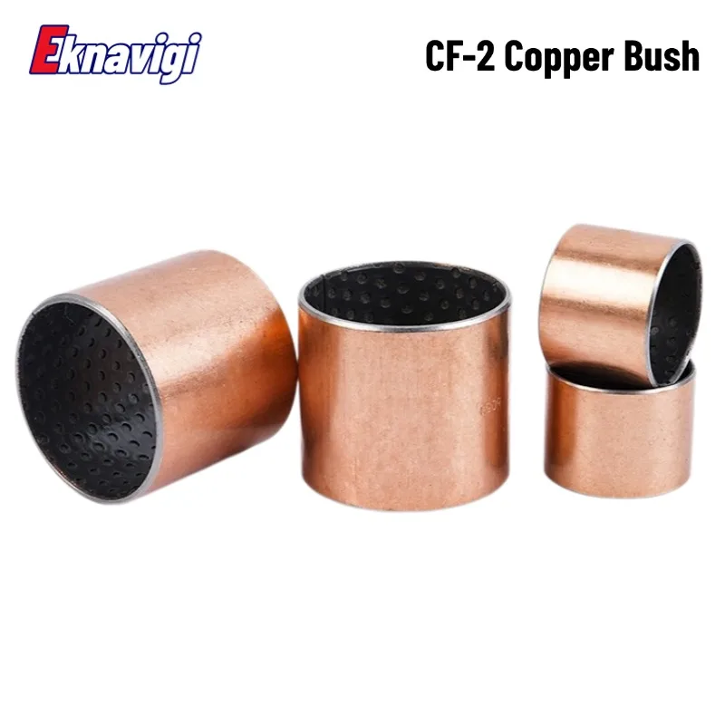 1PCS SF-2 series Inner Diameter 60mm  Boundary Lubricating Bearing Compound Copper Sleeve With Pitting Point Bushing