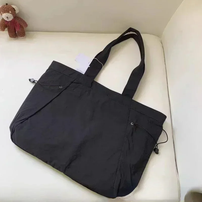 Bolsa de Yoga para mulheres, bolsa de ombro, saco de praia sólido, 18L