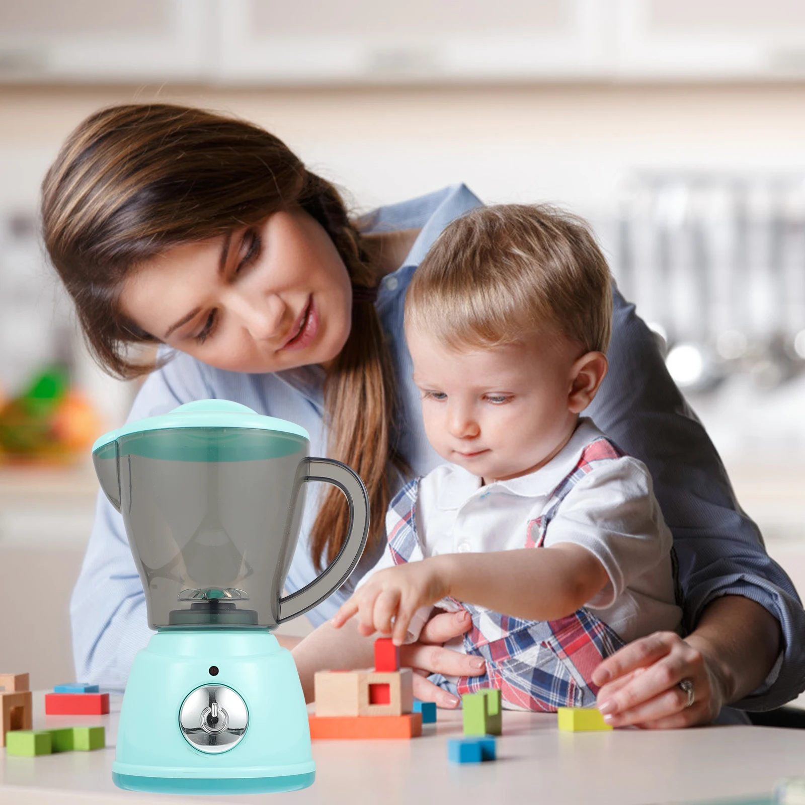 

1Pc Premium Plastic Simulation Mini Juicer Educational Toy Kids Kitchen Plaything Gift