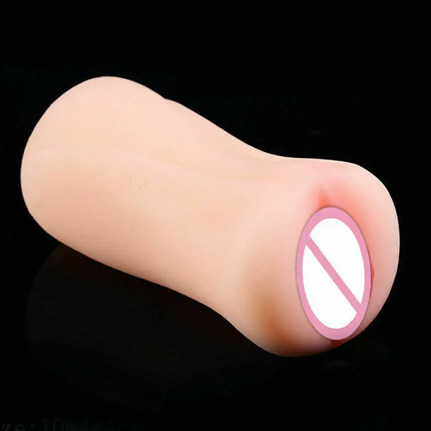 Masturbation Soft Stick Male Realistic Pocket Pussy Vagina Silicone Masturbators toy for Men Sex Doll Soft Realistic Vagina