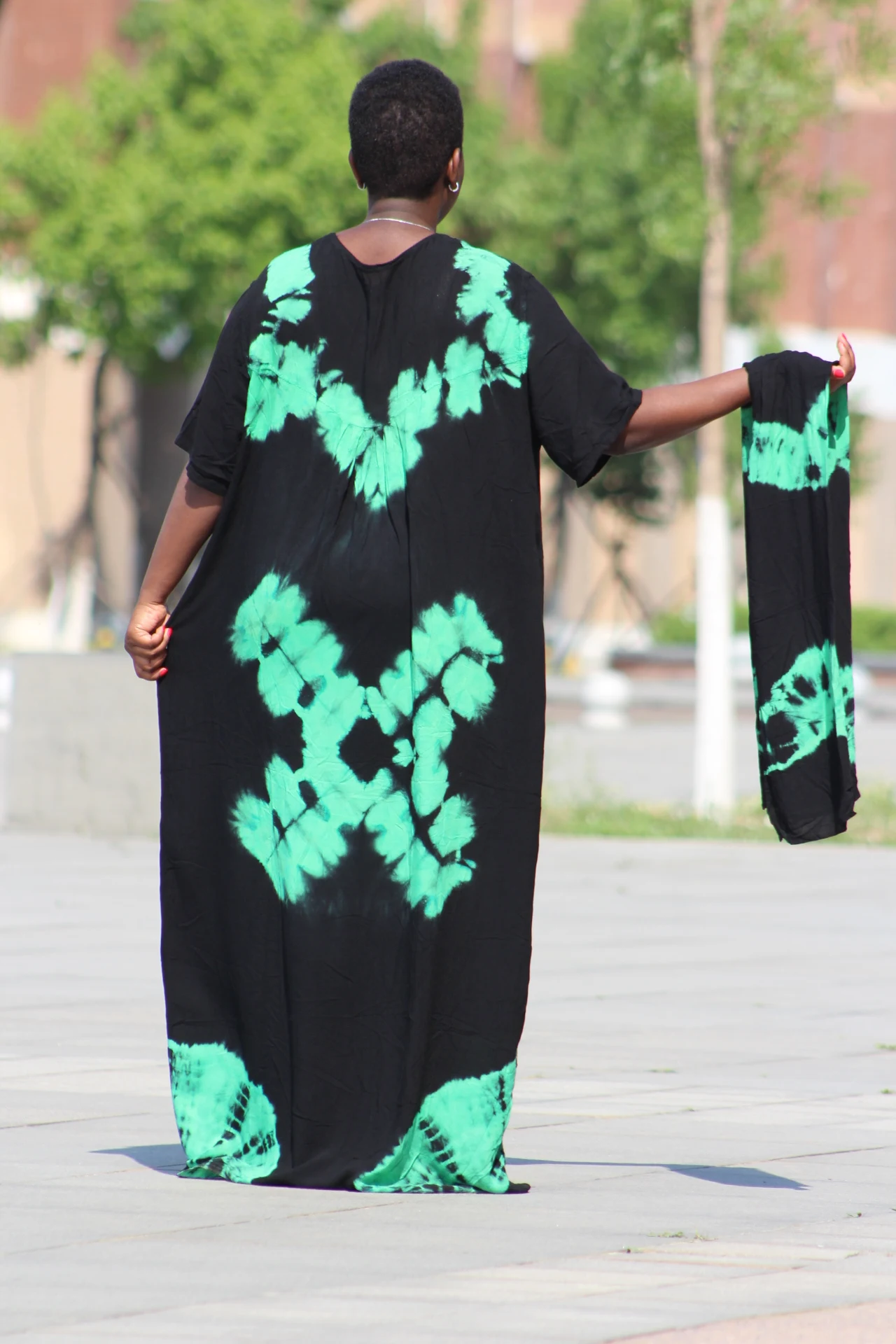 100% Cotton Africa Dashiki Diamonds Floral Maxi Stunning Elegant Femme Robe African Ladies Evening Long Dress With Scarf