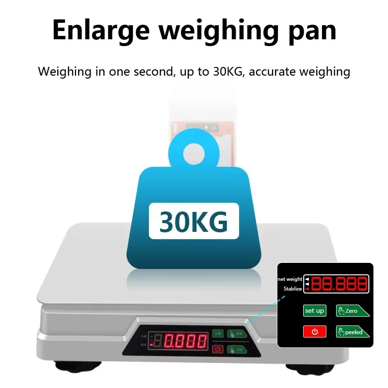 Digital Pos Systems Machine Weighing Scale Wholesale Custom All in One AI 15.6 Inch Dual Touch Screen Electronic view 4