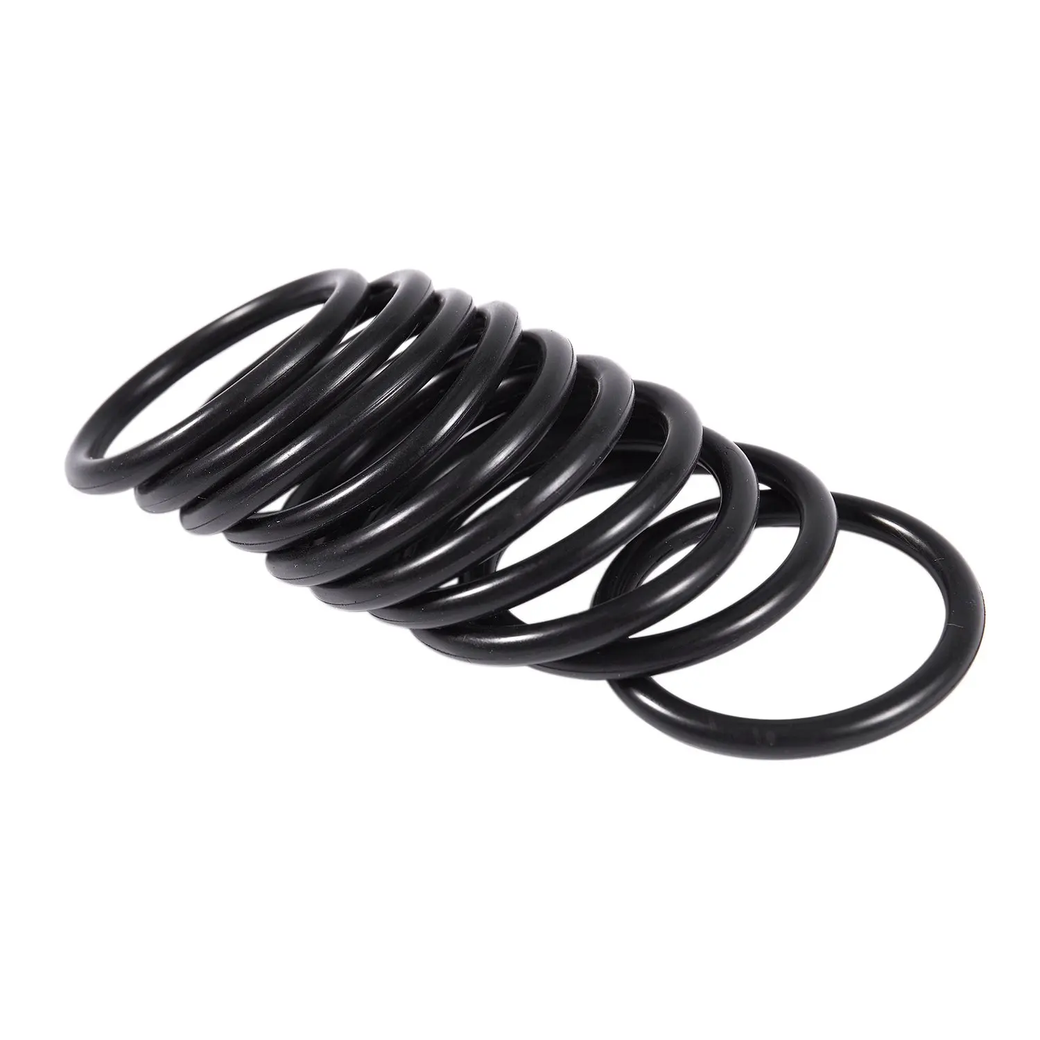 10 PCS Metric O Rings Black Nitrile Rubber 40 mm OD 4 mm thick