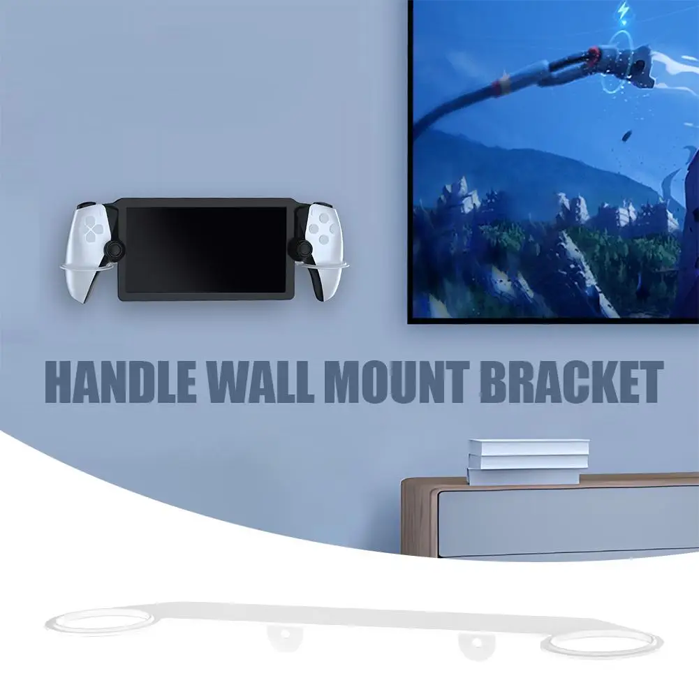 For Portal Handheld Wall Mount Bracket Game Console Holder Bracket Handle Wall Mount Storage Display Q1F1