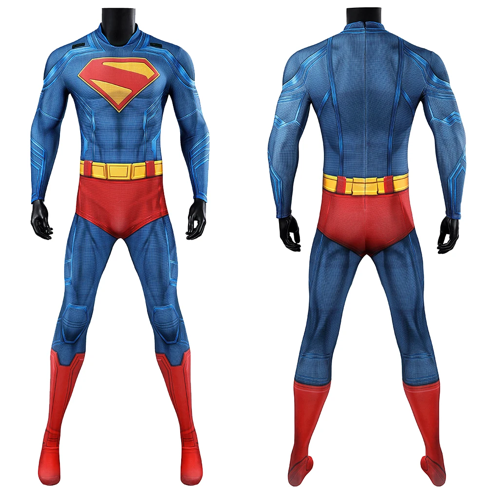 Super Man Legacy Cosplay Superhero 3D Printed Spandex Zenzai Bodysuits Clark Kent Super Man Halloween Costume Christmas Outfits